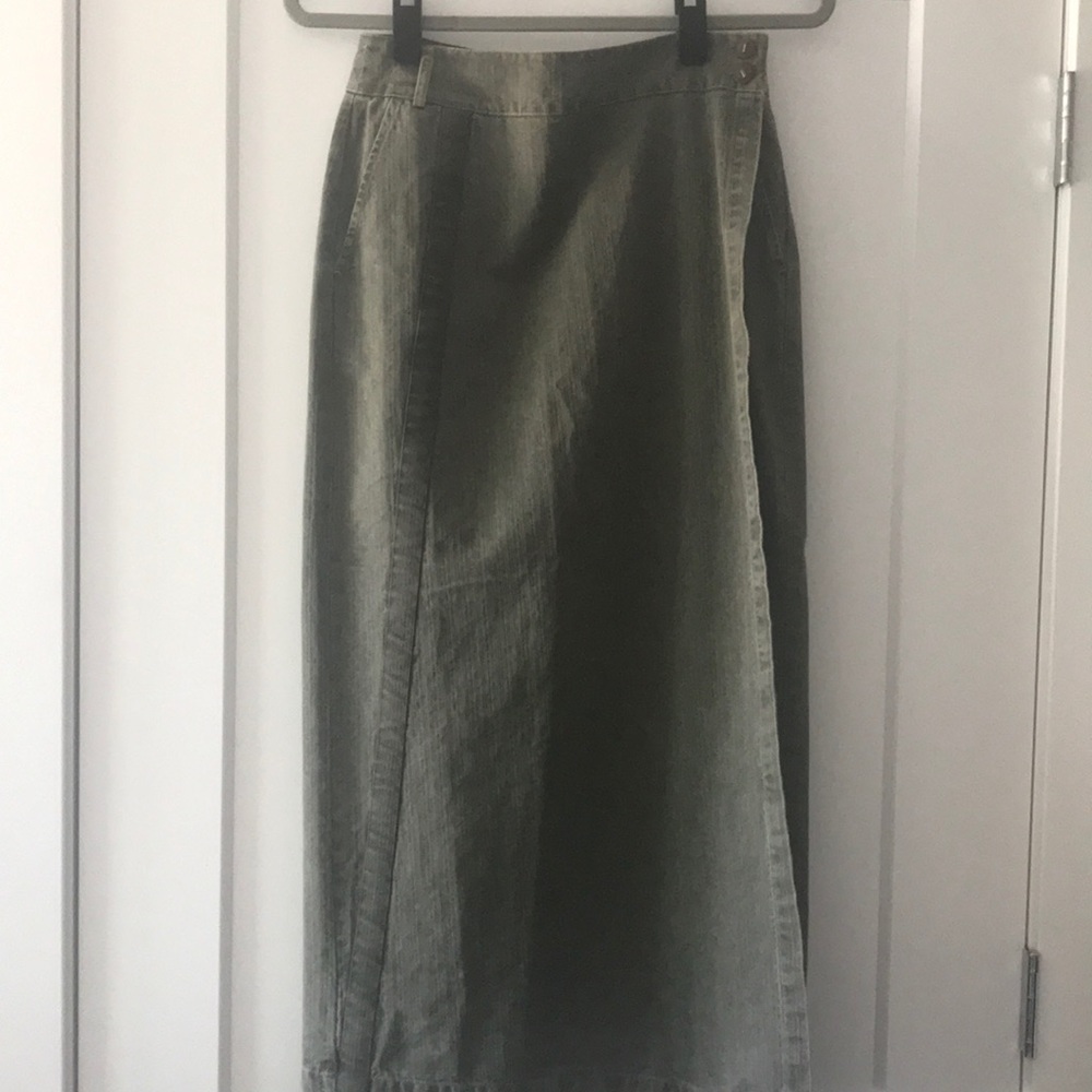 Sundance wrap maxi skirt.